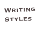 Writing
Styles
